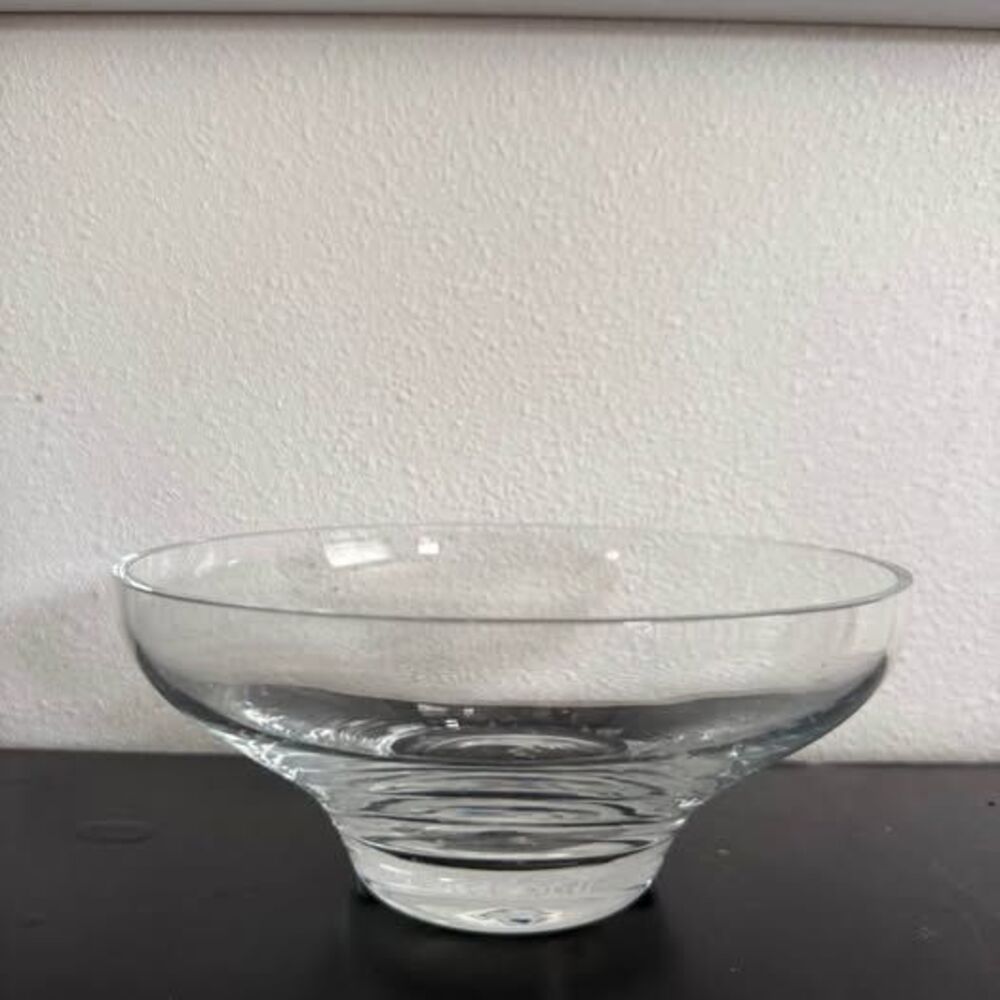Vintage Dartington Lead Crystal Fruit Bowl